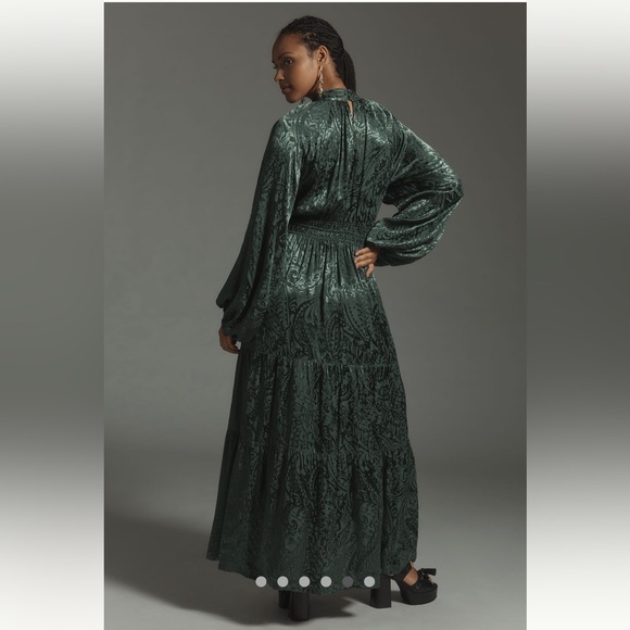 Anthropologie Somerset Maxi Mock Neck Edition size 2x - Picture 5 of 8